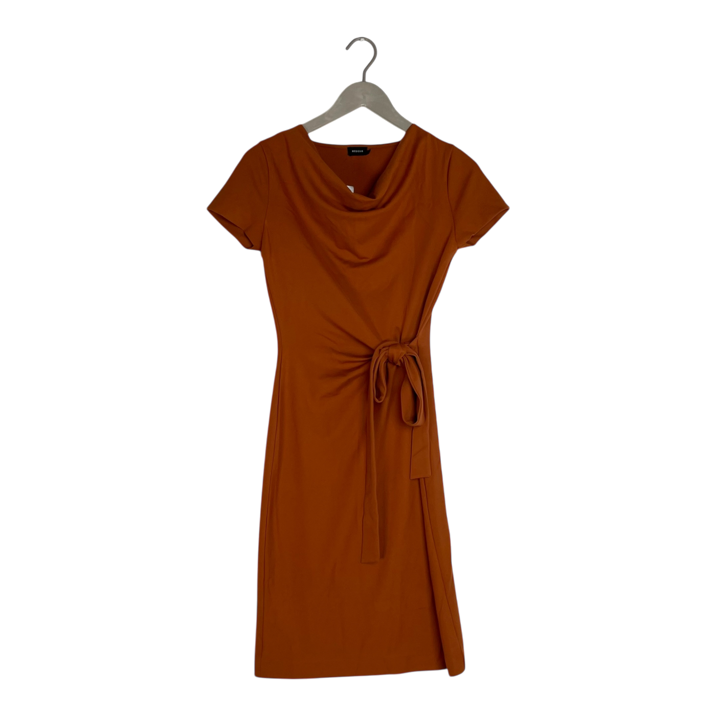 Residus t-shirt dress, carrot orange | woman XS