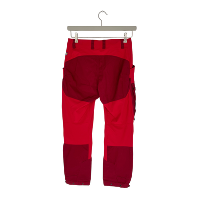 Fjällräven keb g1000 regular fit trousers, red | woman 38