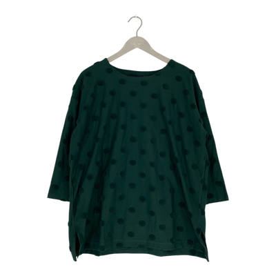 Aarre big dot tunic, green | woman L