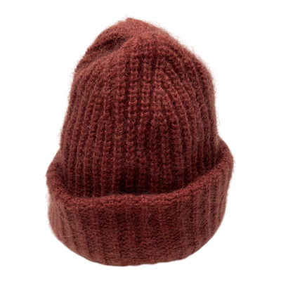 Uhana merino beanie, mahogany | onesize