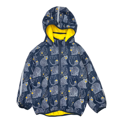 Reima koski rain jacket, bears | 116cm