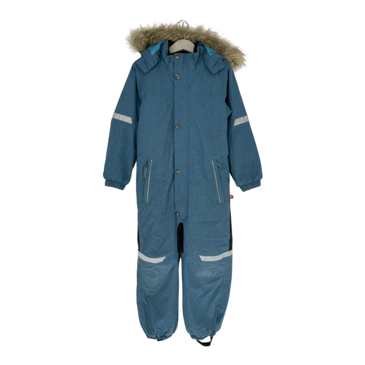Polarn O. Pyret winter overall, teal blue | 116cm