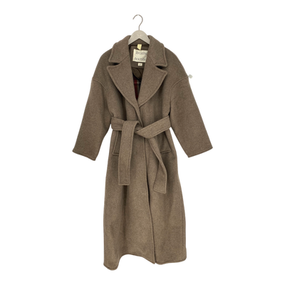 Brixtol Textile odette coat, taupe brown | woman S