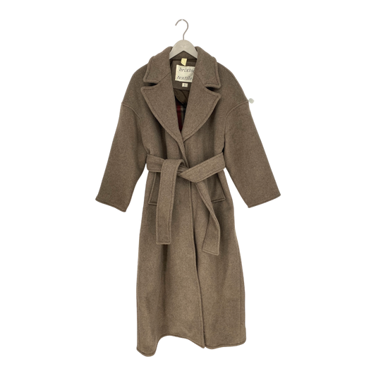 Brixtol Textile odette coat, taupe brown | woman S