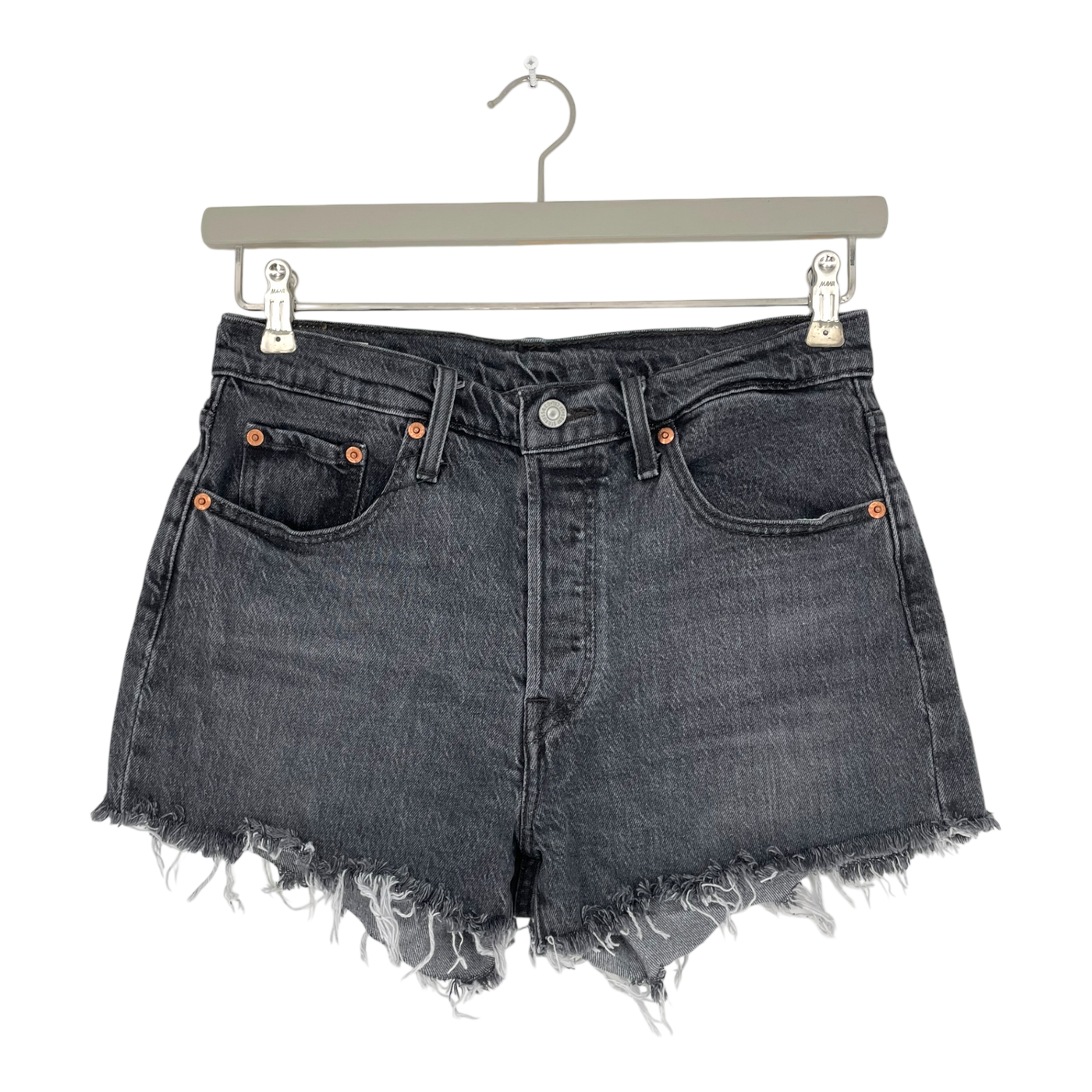 Levi's shorts, grey denim | W28