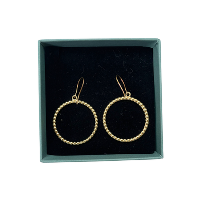 Kalevala Koru valoisa earrings, bronze