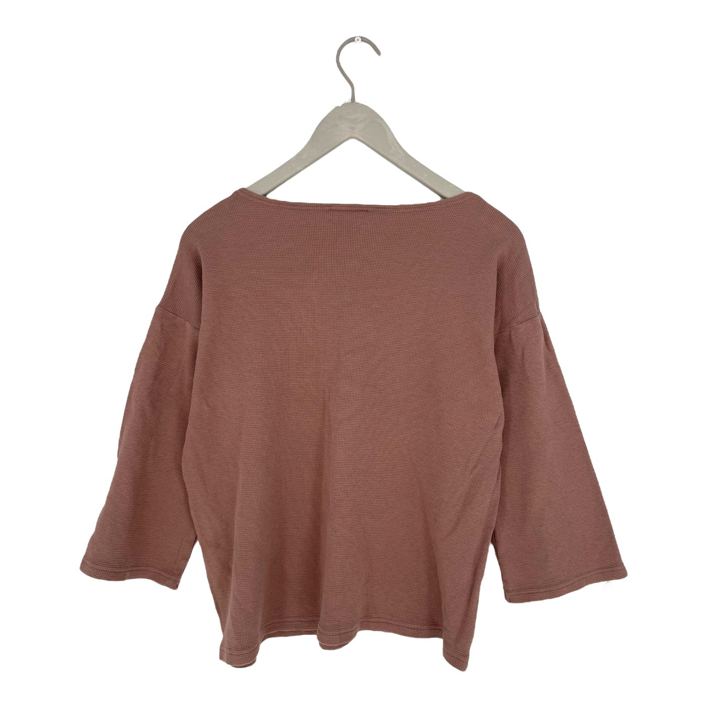 Aarre waffle shirt, brown | woman S
