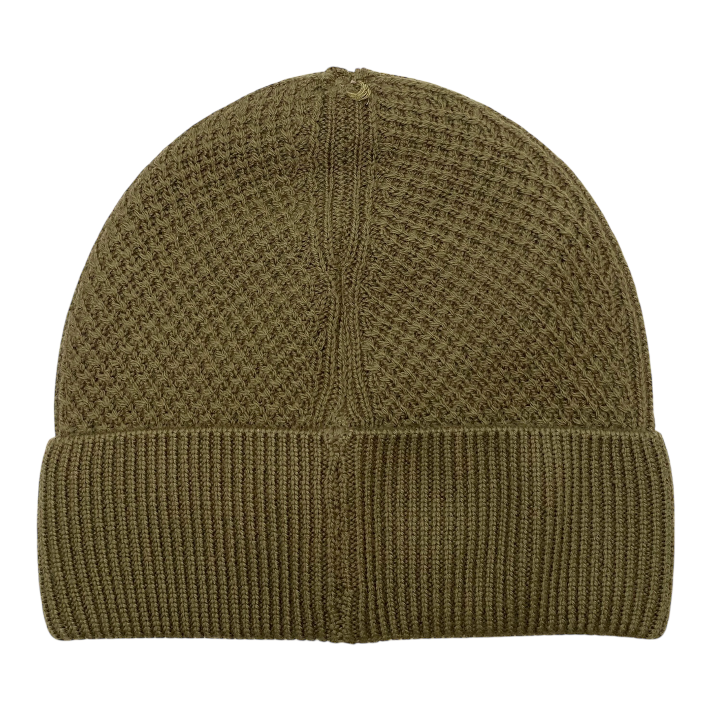 Mini A Ture matboje merino beanie, moss green | 8-10y