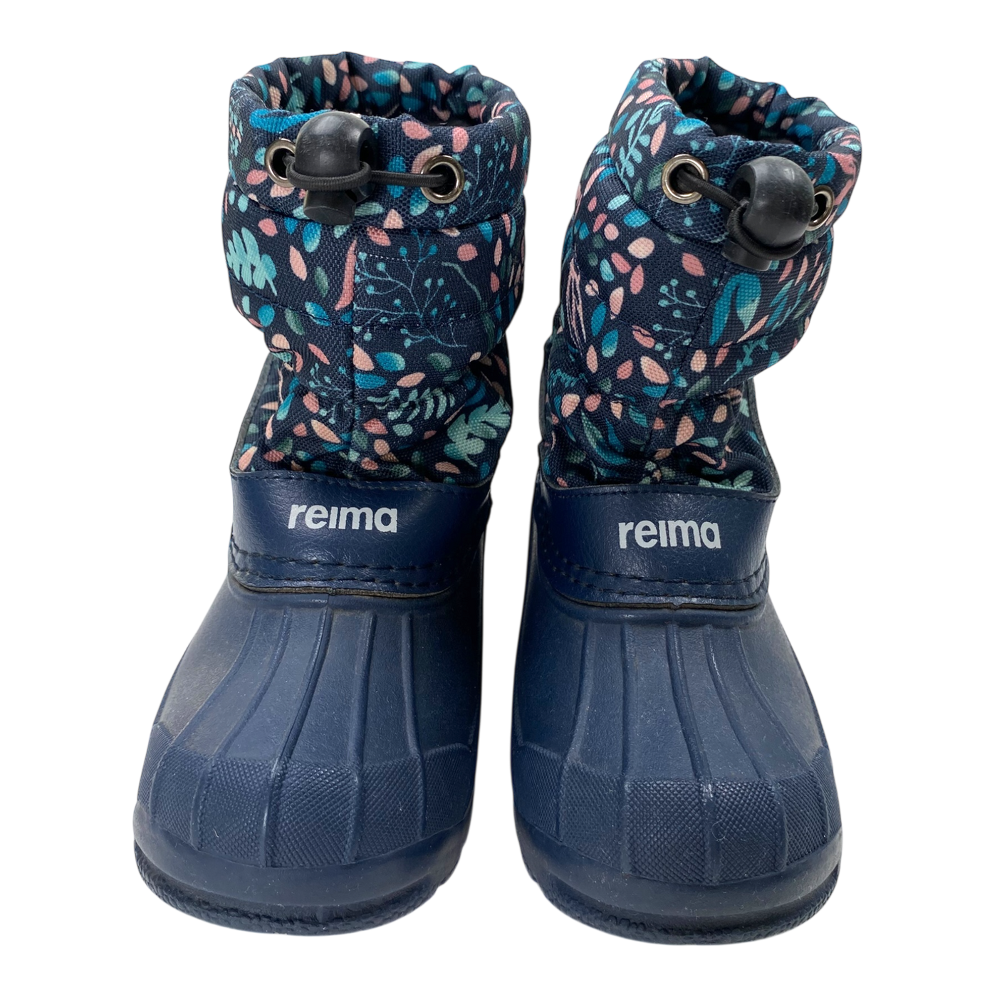 Reima loskari winter duck boots, flowers | 27
