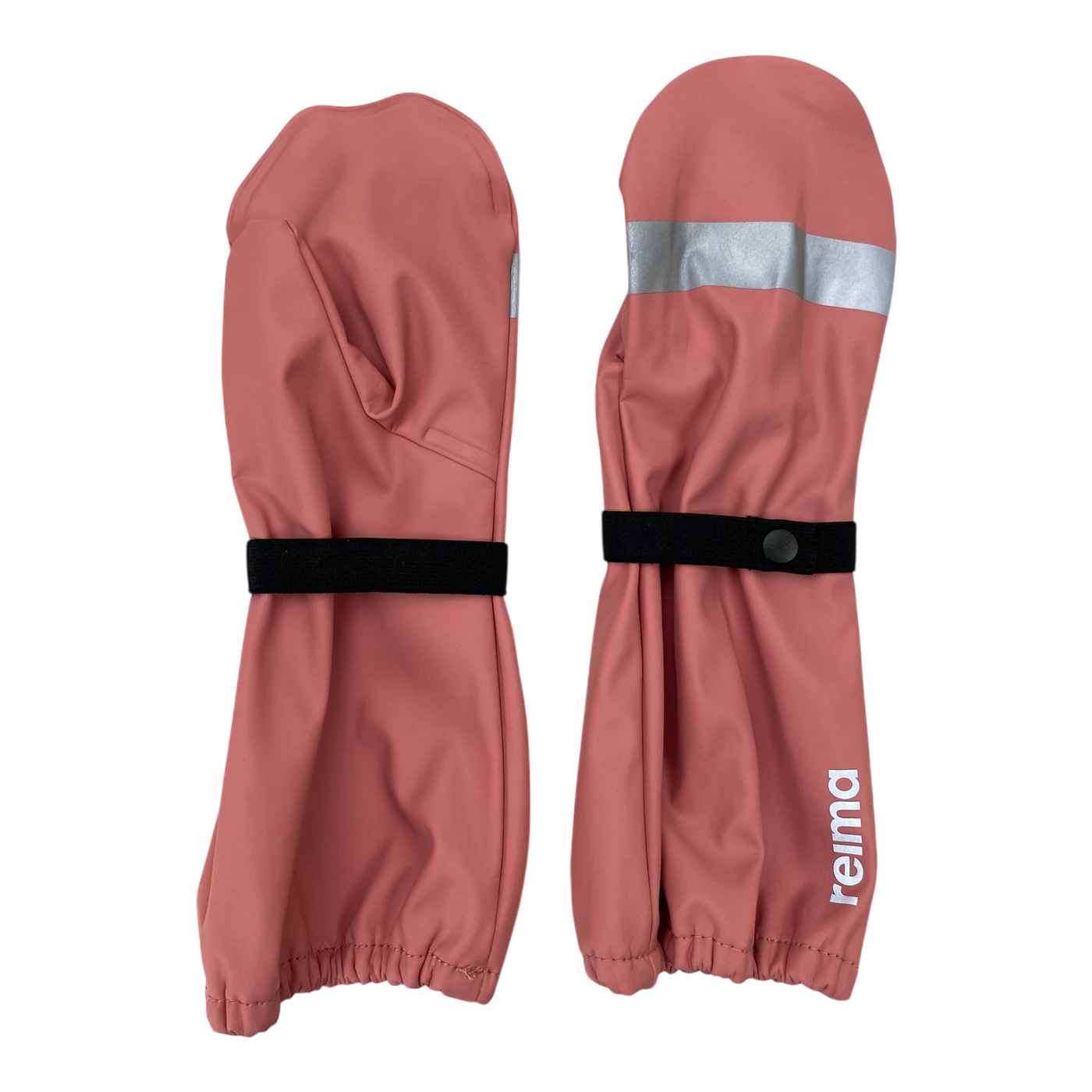 Reima kura rain mittens, powder pink | 1-2y