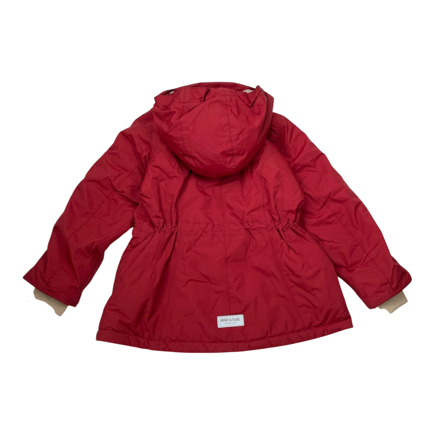 Mini A Ture matvelajanna winter jacket, dark red | 122cm