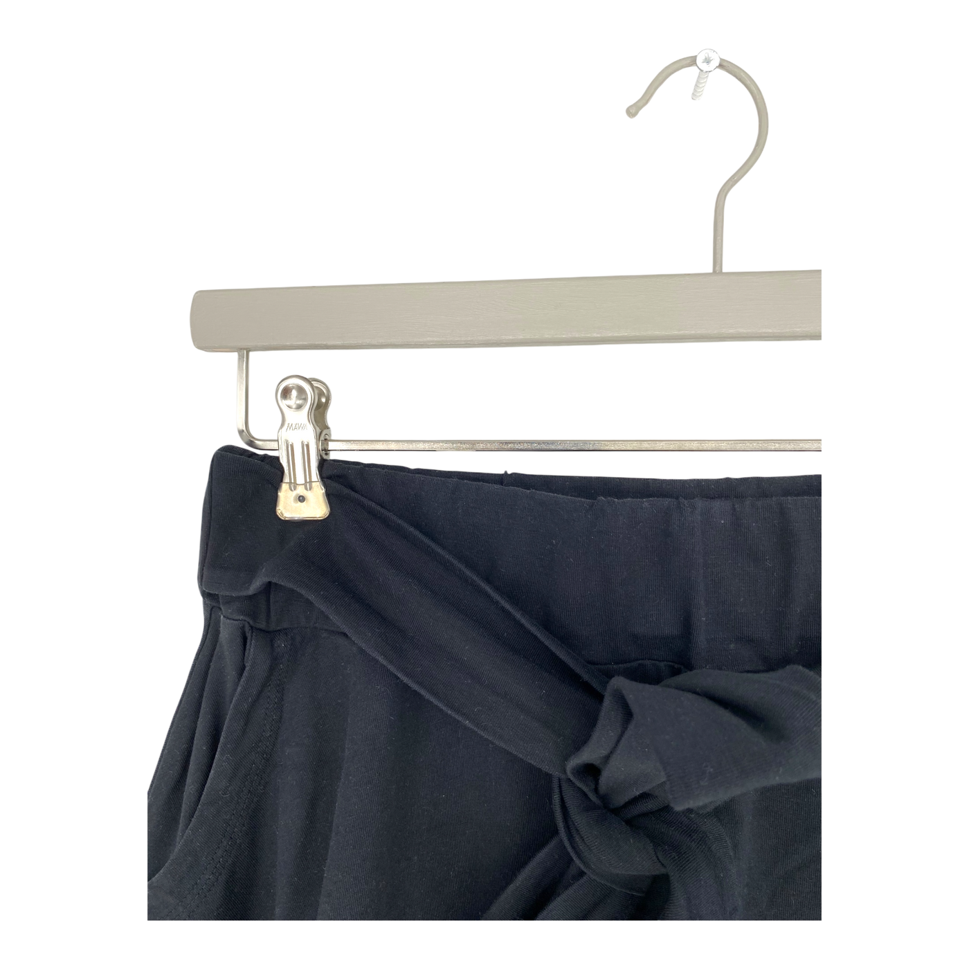 Ommellinen belted skirt, black | woman L