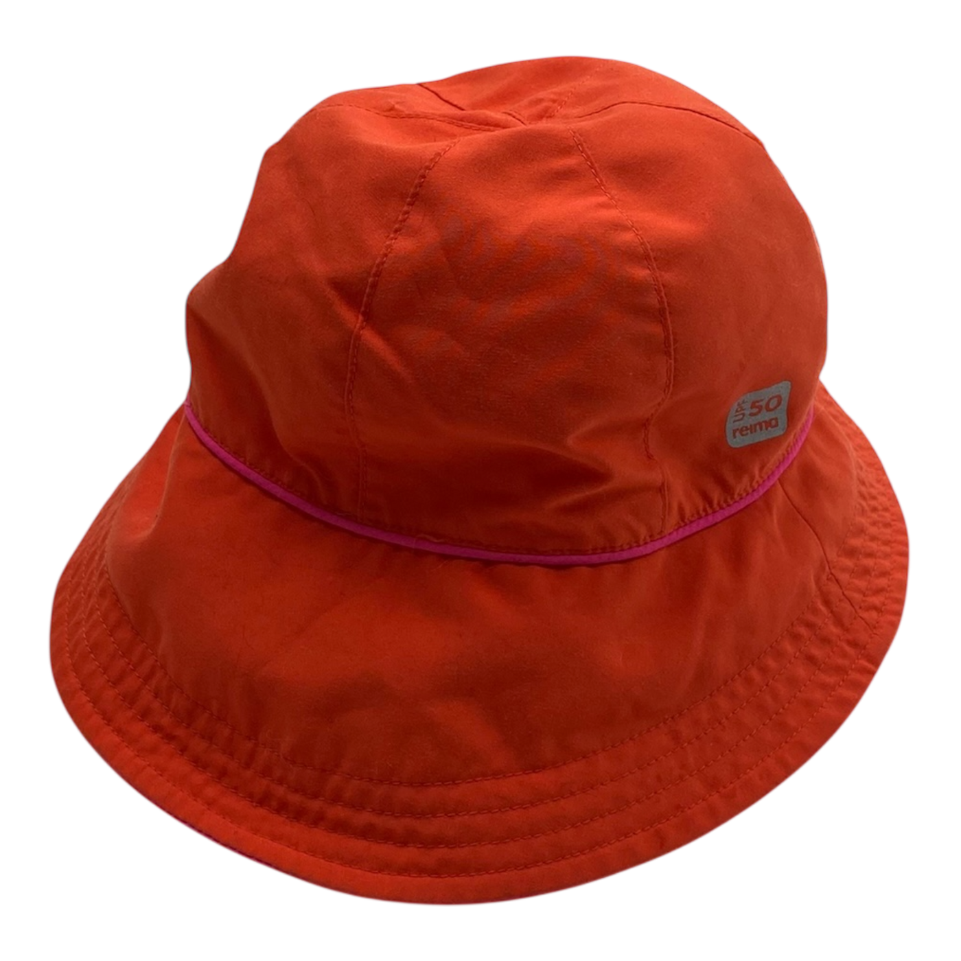 Reima sun hat, deep pink / orange | 1-2y