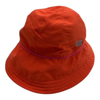 Reima sun hat, deep pink / orange | 1-2y