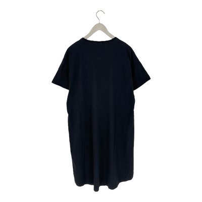 Riva Clothing muisto t-shirt dress, black | woman XL