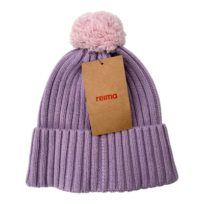 Reima topsu wool beanie, lavender | 5-7y