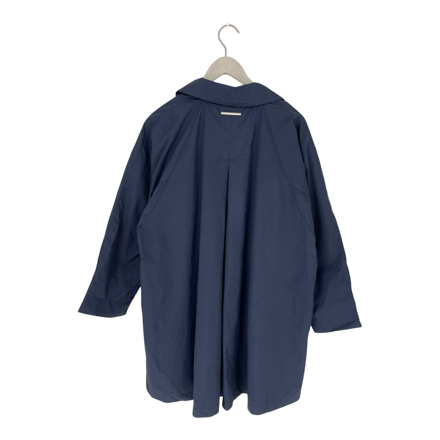 Embassy of Bricks and Logs paisley parka coat, dark blue | woman S