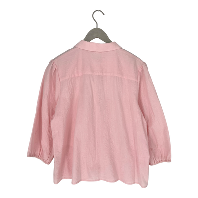 Weiche Rebellen Ser 3/4 Ärmelhemd, Pink | Frau l