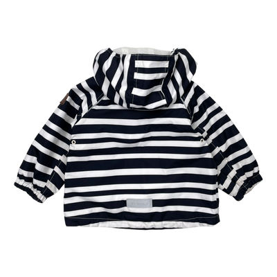 Reima midseason jacket, stripes | 74cm