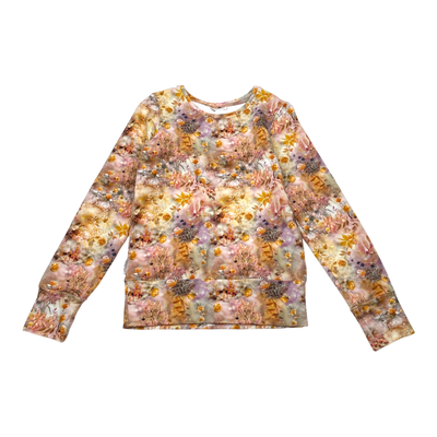 Gugguu sweatshirt, flower | 140cm