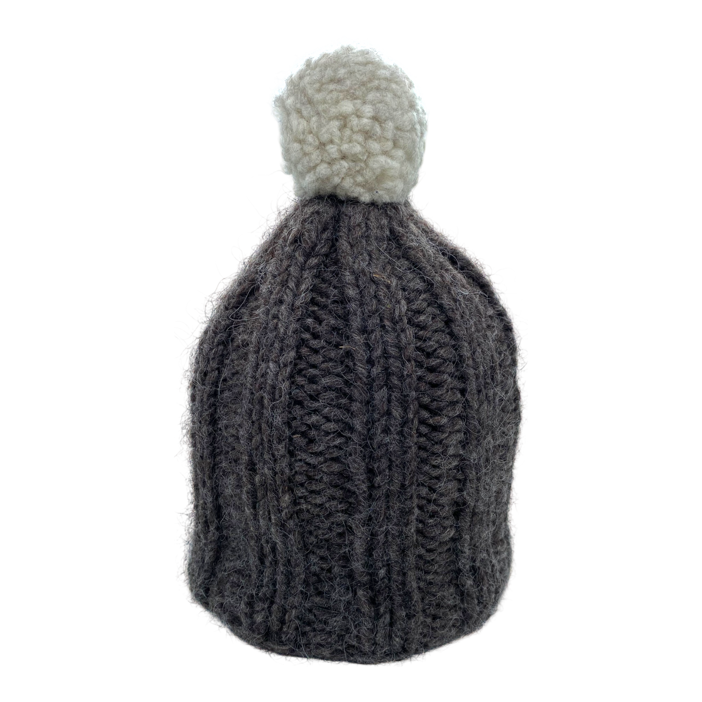 Myssyfarmi pom beanie, dark grey | onesize