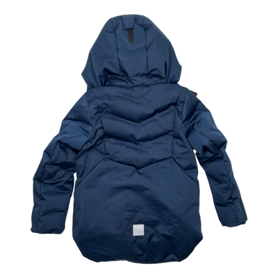 Reima tervola down jacket, dark blue | 122cm