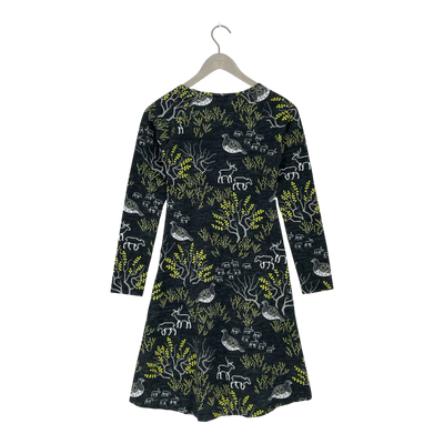 Versonpuoti tricot dress, forrest | woman XS