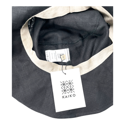 Kaiko boho sun hat, black | woman 56/58cm