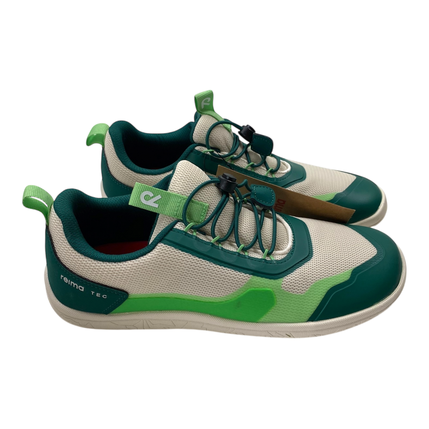 Reima tallustelu barefoot sneakers, green | 38