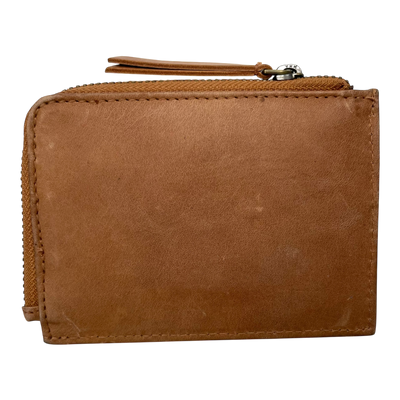 Holzrichter leather wallet, caramel
