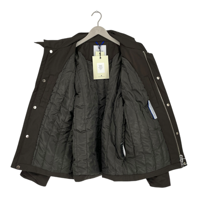 Embassy of Bricks and Logs merrick parka jacket, black olive | unisex L