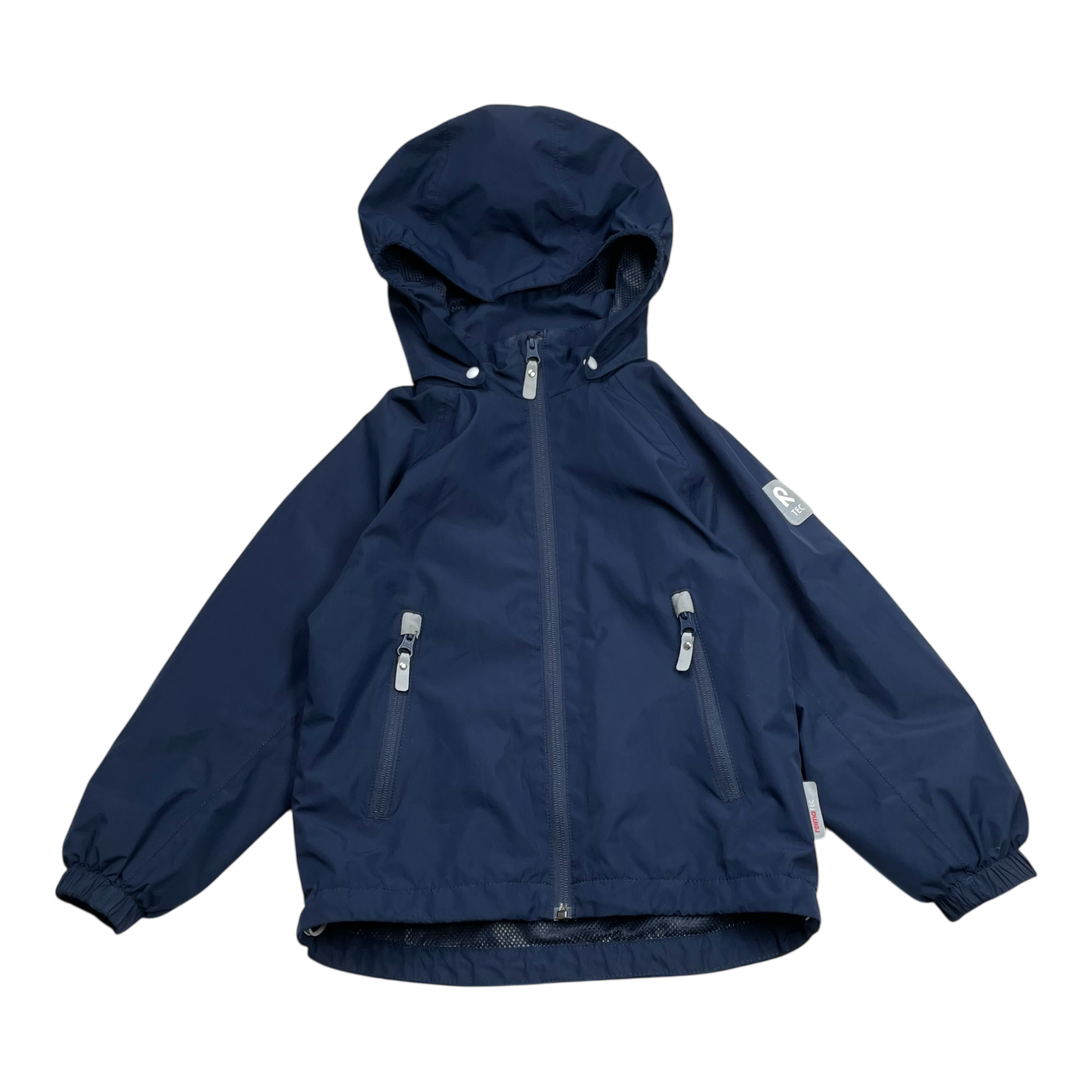 Reima zigzag midseason jacket, navy blue | 116cm