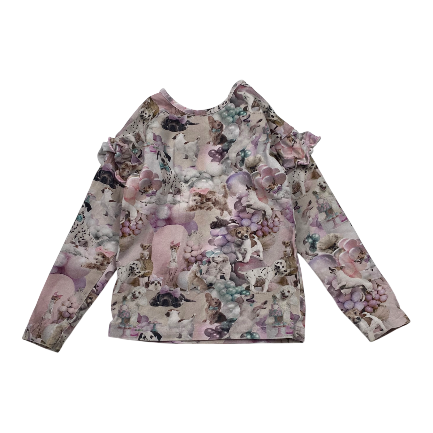 Gugguu frill shirt, animal | 98cm