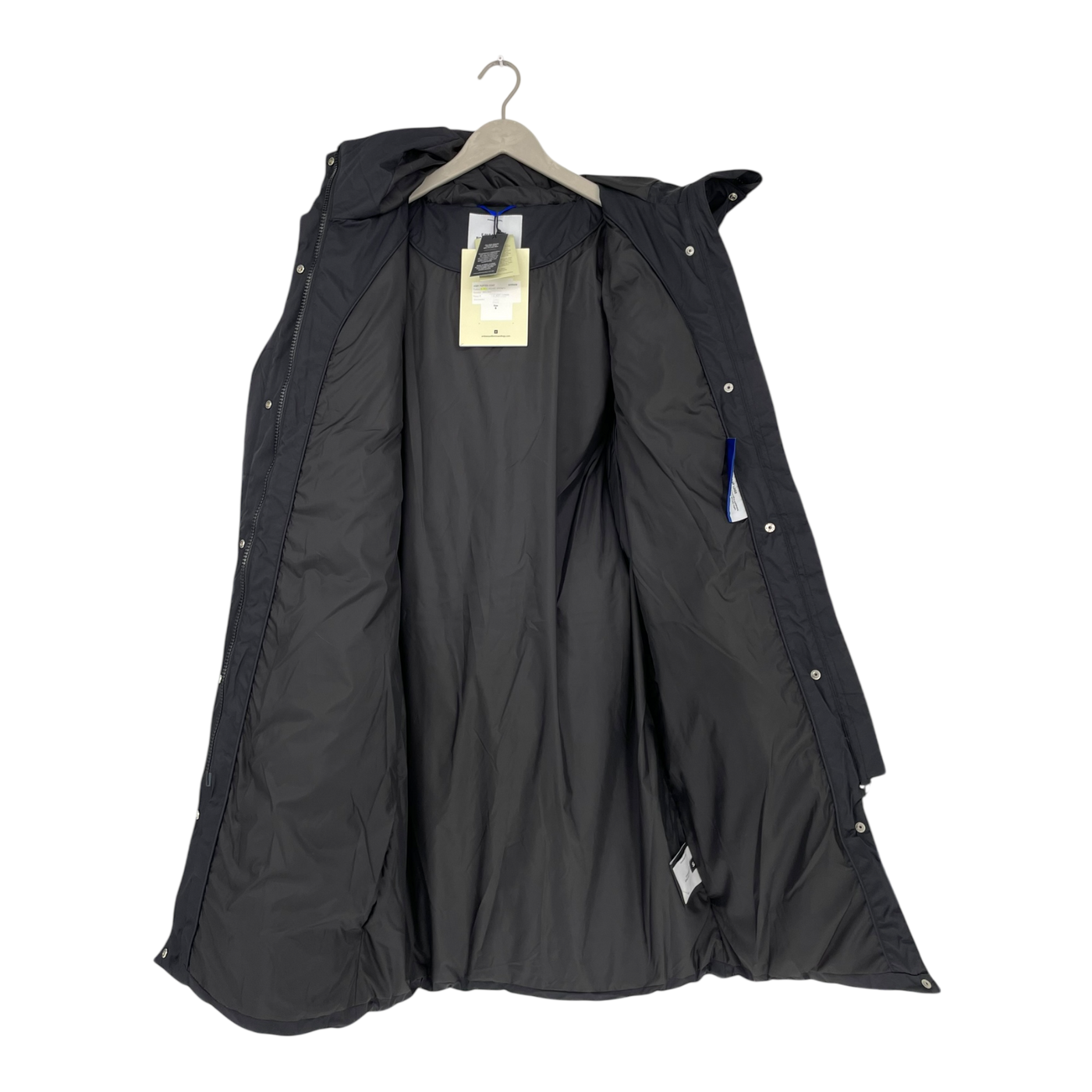 Embassy of Bricks and Logs asby puffer coat, black | unisex S