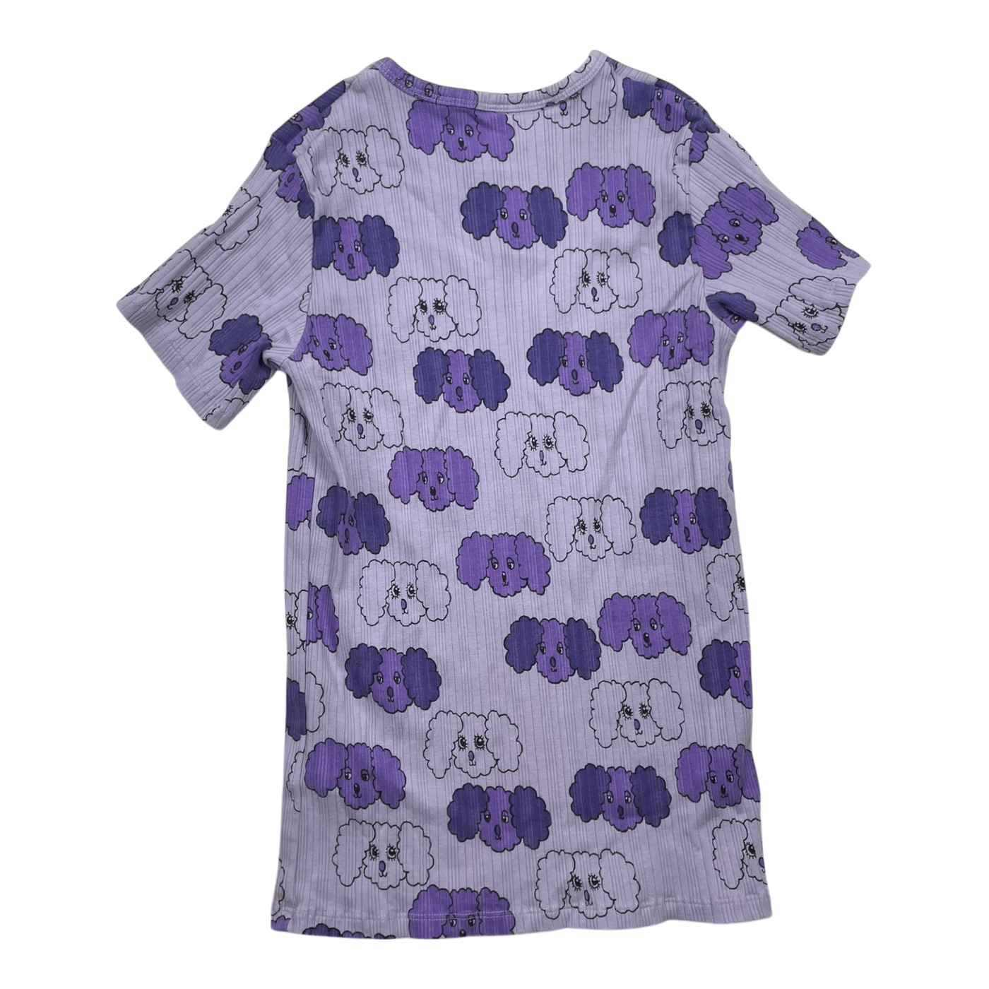 Mini Rodini rib t-shirt, dogs | 140/146cm