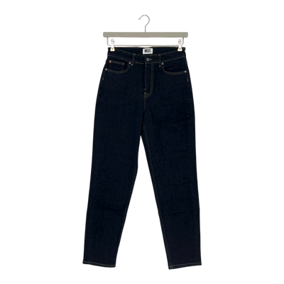 Mud Jeans mams high tapered jeans, dark denim blue | woman 27/34