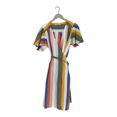 Dedicated woven dress, stripes | woman M