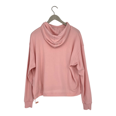 North Outdoor knit merino hoodie, pink | woman XL