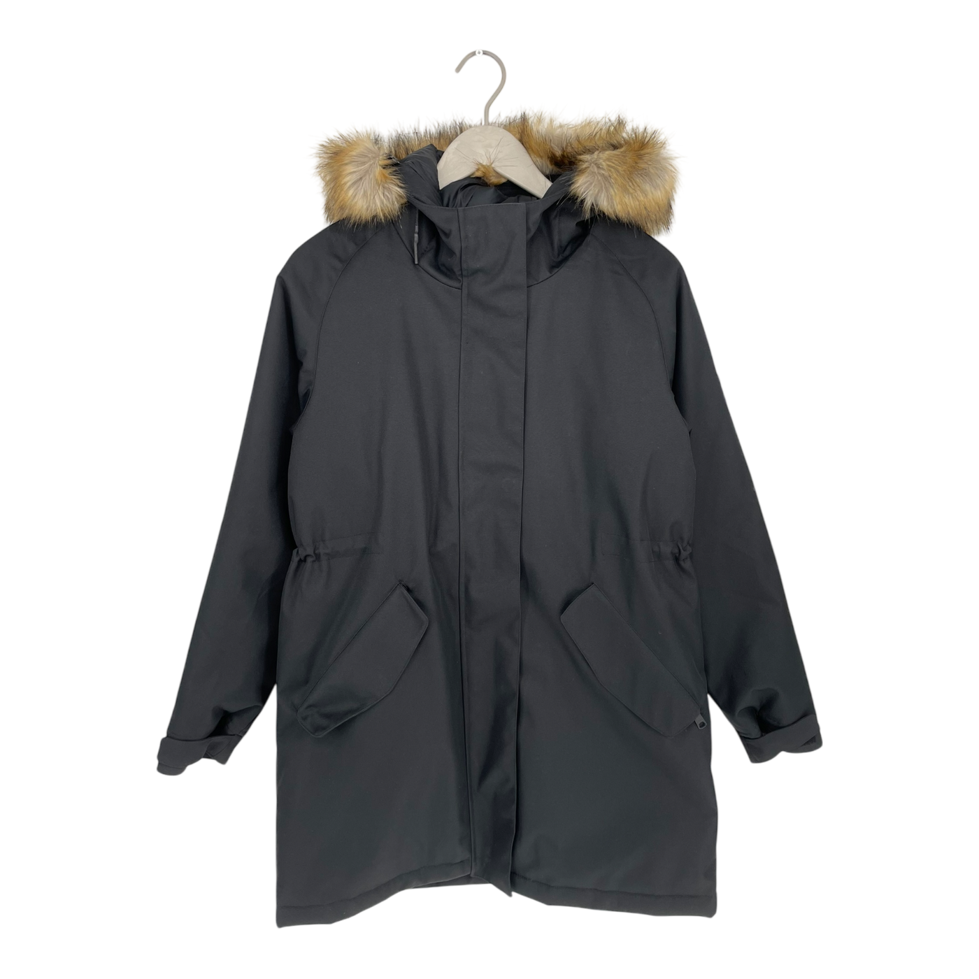 Makia winter parka jacket, black | woman S
