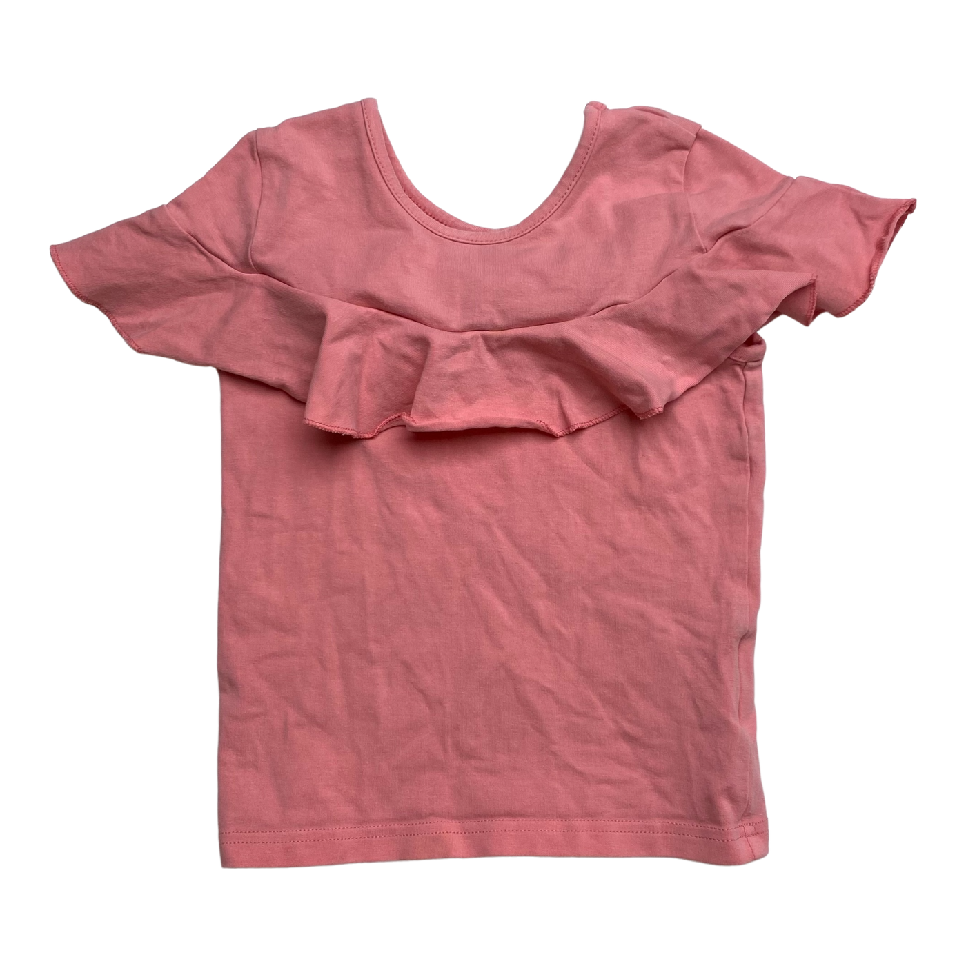 Gugguu frill top, pink | 86cm