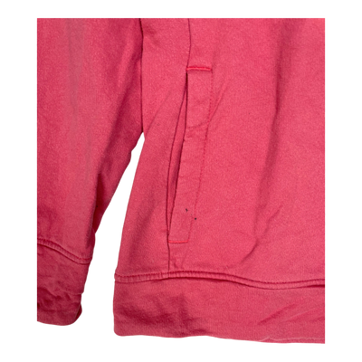 The North Face hoodie , raspberry pink  | woman L