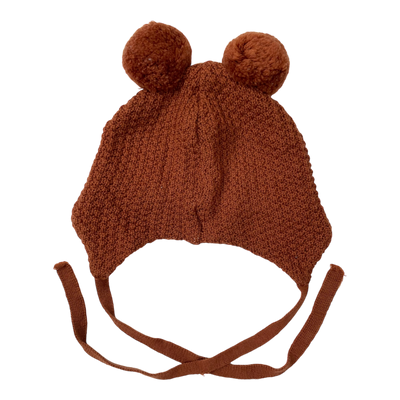 Gugguu merino beanie, brown | 38/39cm