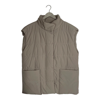 Falla puffer vest, tan | woman S/M