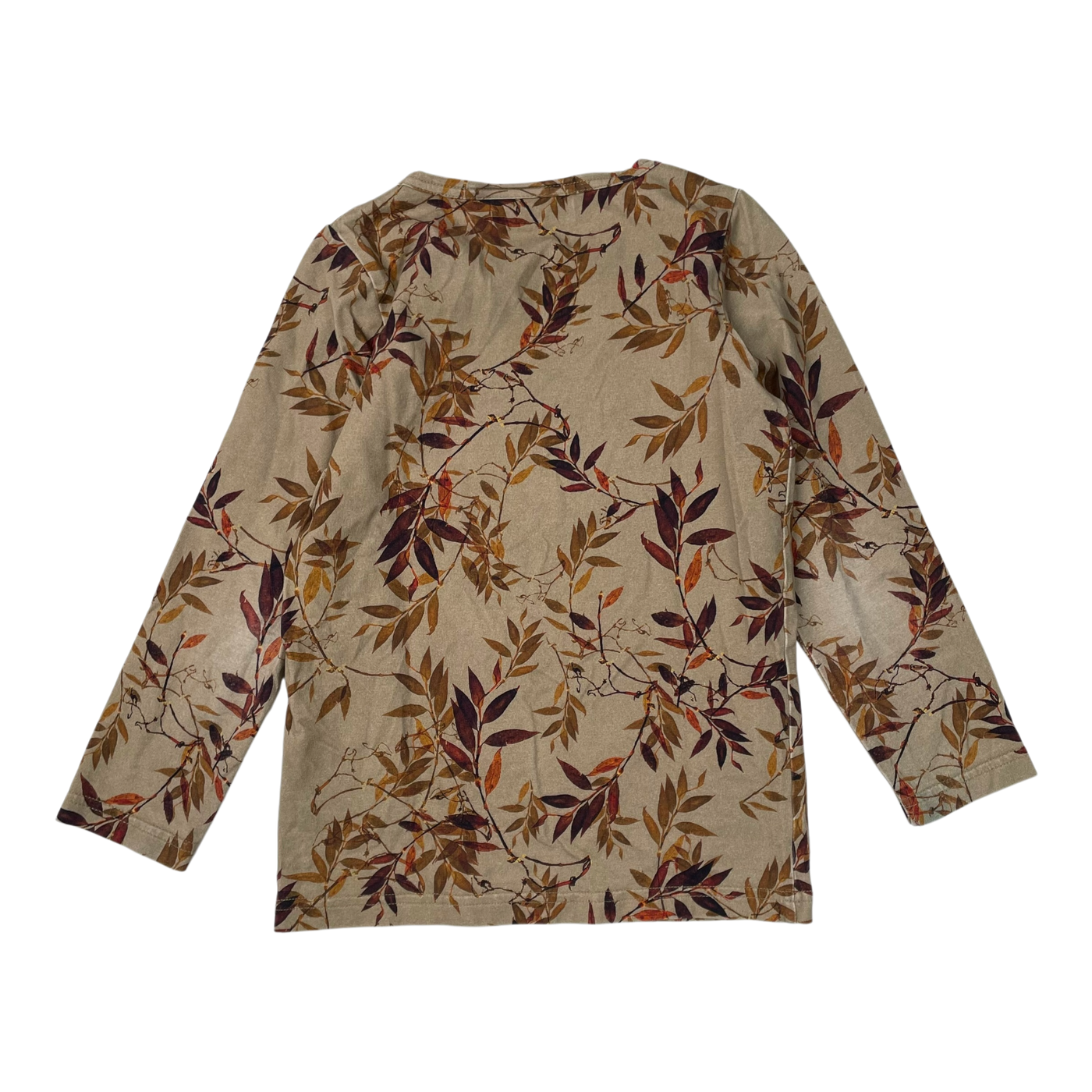 Kaiko shirt, autumn leaf | 110/116cm