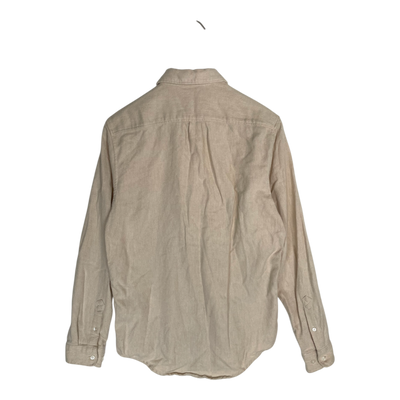 Samsøe & Samsøe liam button shirt, wheat | man M