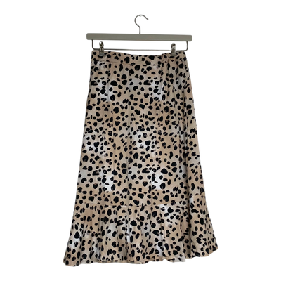 Nakoa ruffle skirt, leopard | woman M