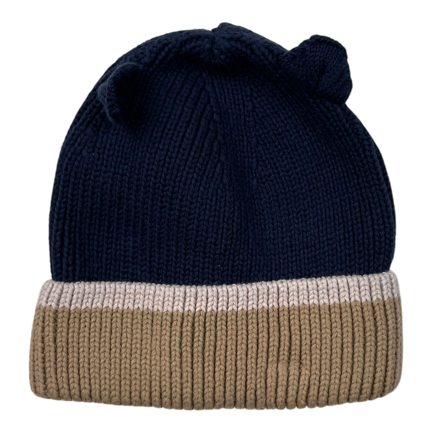 Liewood knitted hat, midnight blue | 9-12m