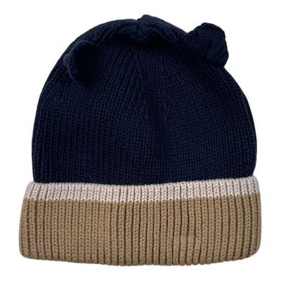 Liewood knitted hat, midnight blue | 9-12m