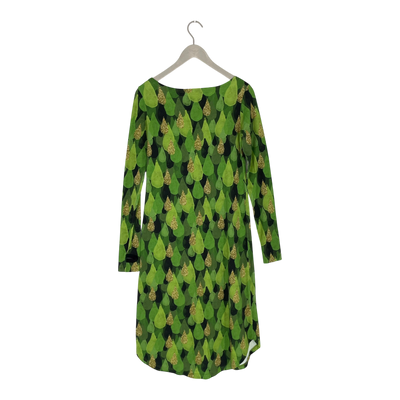 Ommellinen kamoon dress, green drops | woman XS