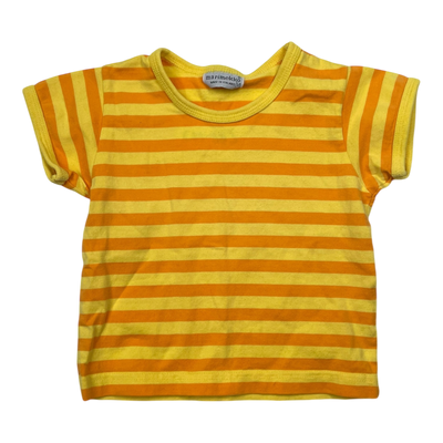 Marimekko stripe t-shirt, yellow | 60cm